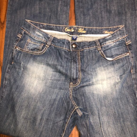 JEANS CODE BLEU - BRIGITTE SZ 16R -#0227-052019TR - Picture 2 of 7
